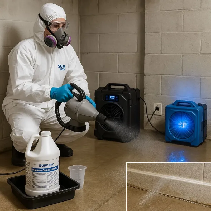 Sanitization and Odor Removal process in East Palestine, OH