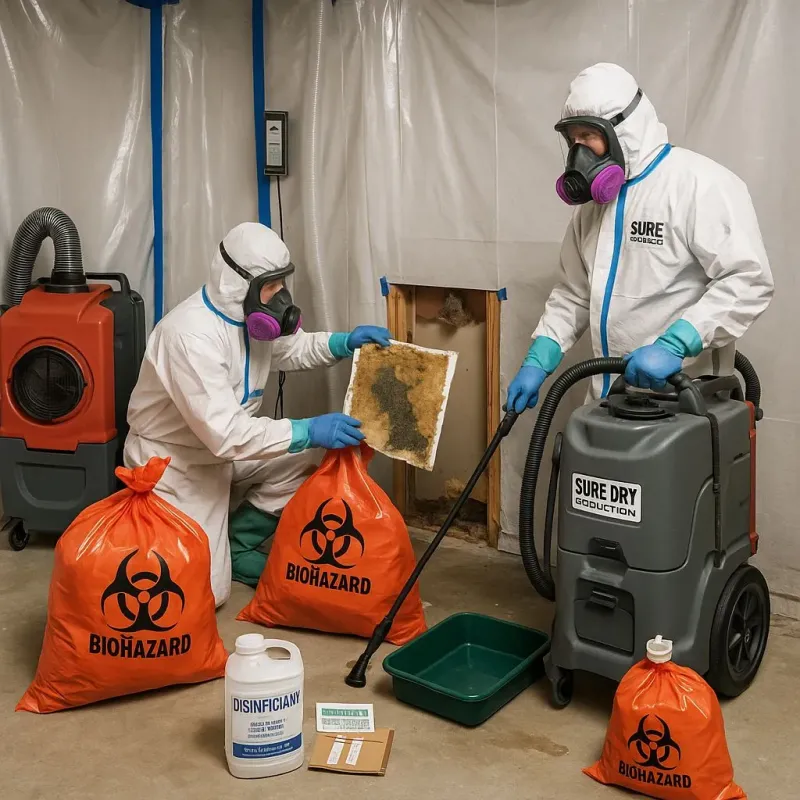 Contaminated Water Handling Protocols process in East Palestine, OH