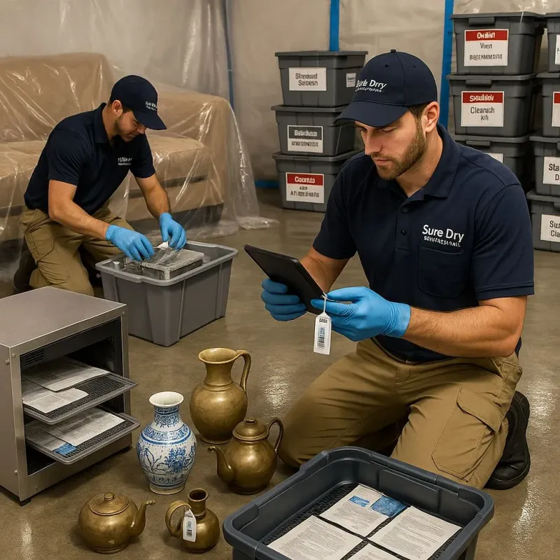 Content Protection and Restoration process in East Palestine, OH